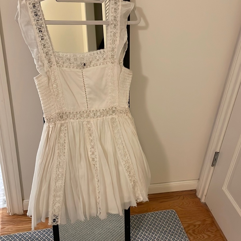 White free people dress